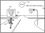 Method to Generate Virtual Display Surfaces from Video Imagery of Road based Scenery